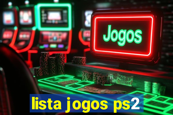 lista jogos ps2